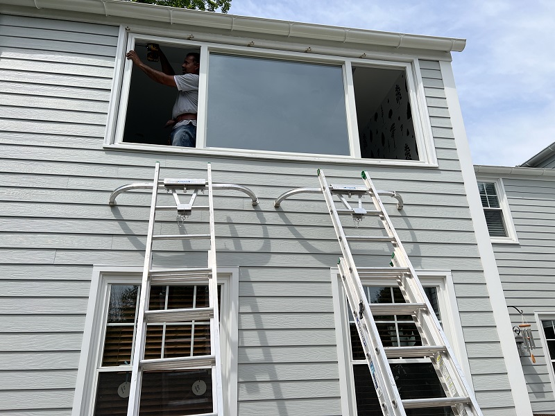 3 wide windows prebuilt